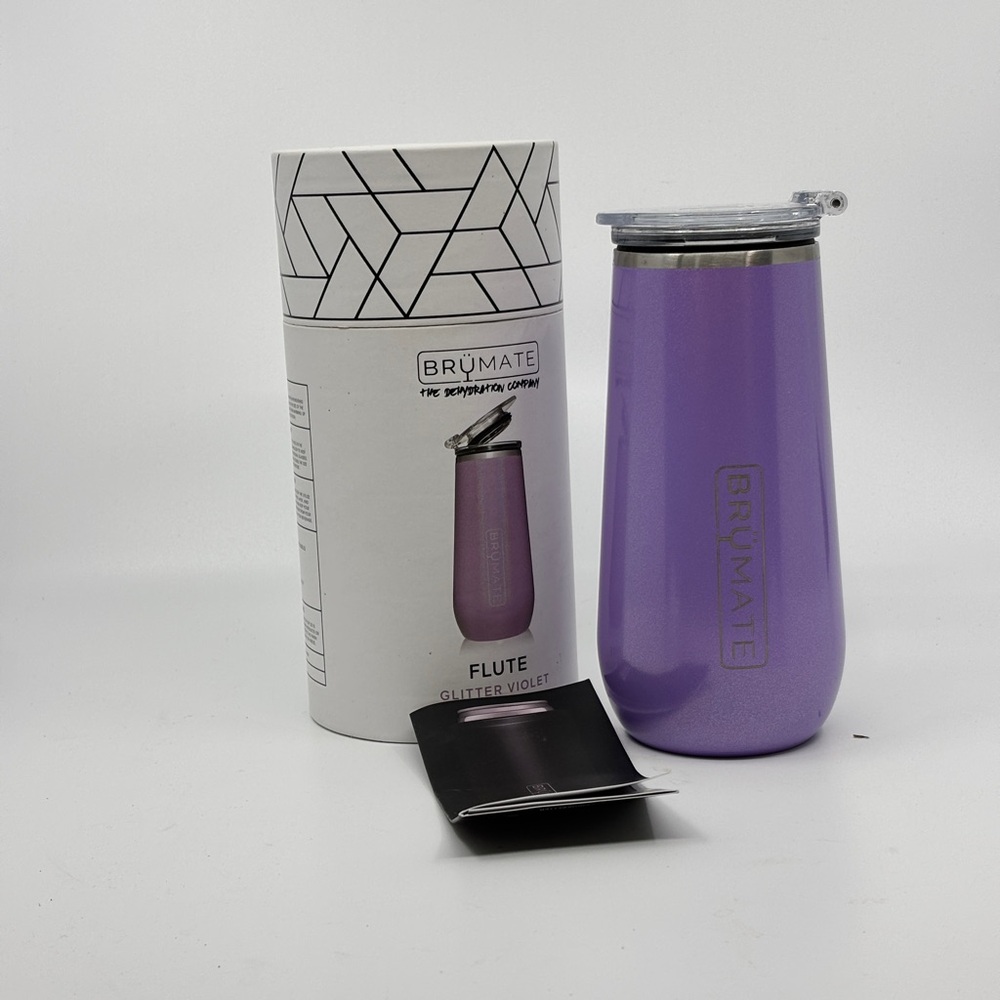 BrüMate Glitter Violet Flute